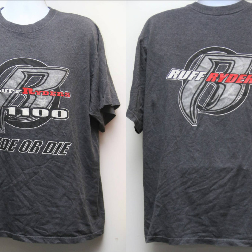1999 Vintage "RUFF RYDERS- Ryde Or Die" Rap Tee